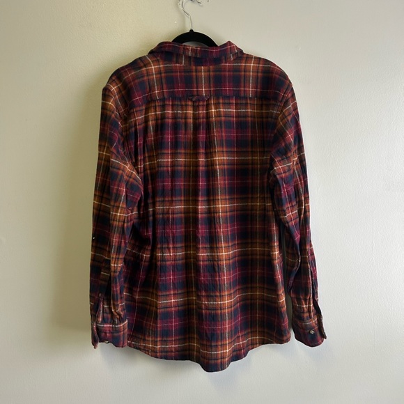 Mens Eddie Bauer Long Sleeve Button Down Flannel Size XL - Picture 2 of 3